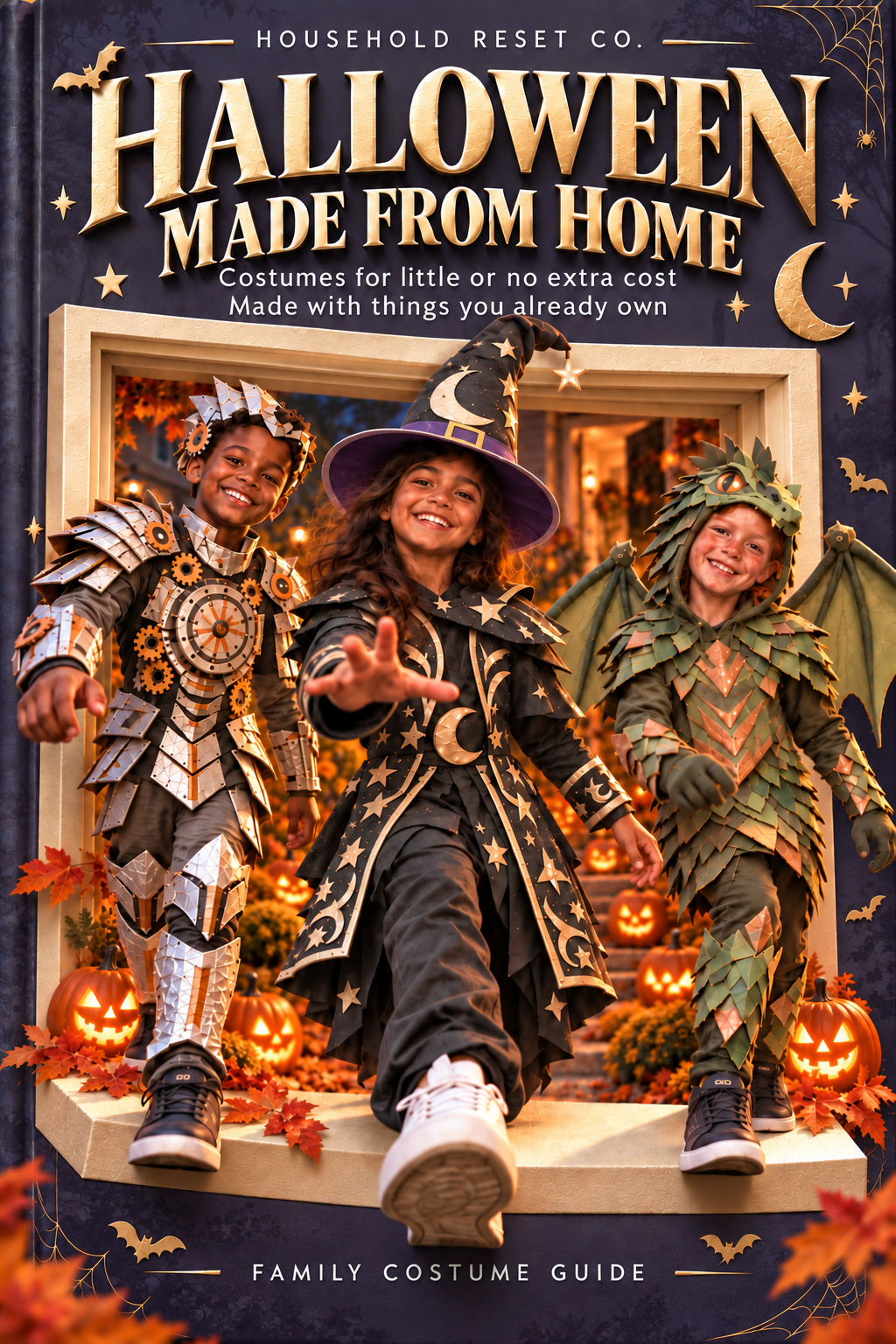 Halloween Made From Home cover artwork; printed edition awaiting approval