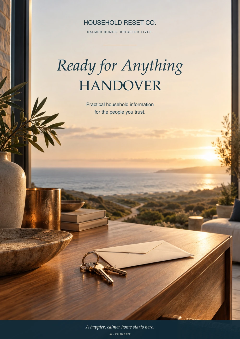 The complete, unchanged Ready for Anything Handover cover